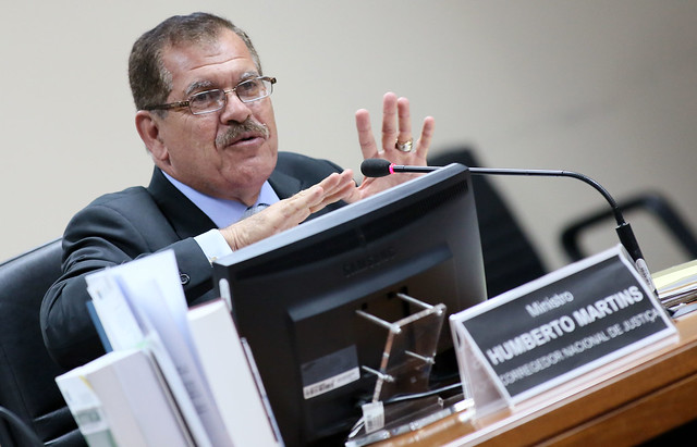 292ª Sessão Ordinária do CNJ. Em destaque, o Corregedor Nacional de Justiça, ministro Humberto MartinsFoto: Gil Ferreira/Agência CNJ