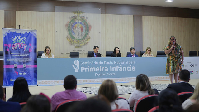 Manaus, 20/09/2019. Segundo dia do Seminário do Pacto Nacional Pela Primeira Infância, no  Tribunal de Justiça do Amazonas (TJAM). O Amazonas também recebeu a assinatura do Pacto Nacional Pela Primeira Infância por 27 instituições .Foto: Chico Batata