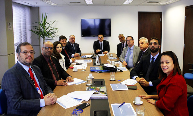 Nos dias 15 e 16, a  delegação do Justiça Presente foi ao Rio de Janeiro e participou de gendas com o Tribunal de Justiça, a Secretaria de Administração Penitenciária (SEAP) e o Detran-RJ, que é responsável pela coleta biométrica no estado - Foto:  Alexandre Simonini