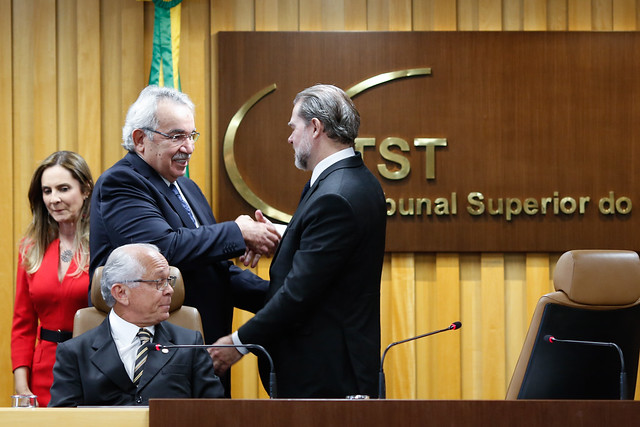 16-09-2019 - Confira as fotos da solenidade de posse do ministro do Tribunal Superior do Trabalho,  Emmanoel Pereira, que passa a substituir o ministro Aloysio Corrêa da Veiga na representação do TST junto ao CNJ. Crédito das imagens: Giovanna Bembom