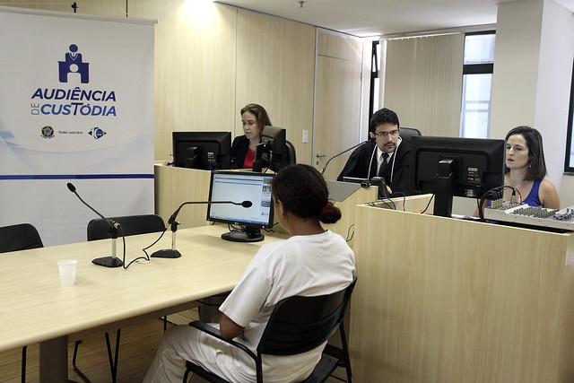 Brasília, 05/11/2105 --Audiência de Custódia - TJDFT. Foto: Luiz Silveira/Agência CNJ